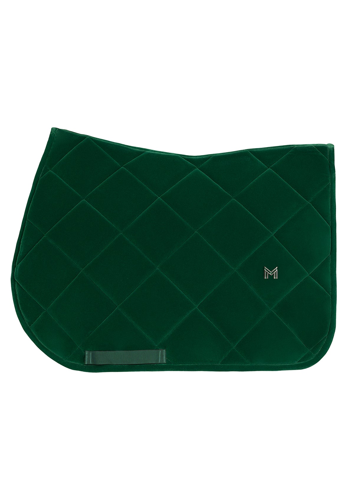 Maximilian Velvet Jump Saddle Pad Jade