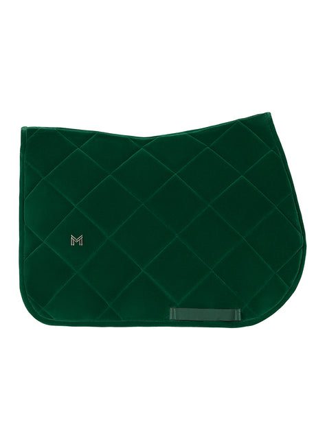 Maximilian Velvet Jump Saddle Pad Jade