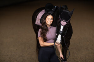 Equestrian Stockholm Dressage Saddle Pad Anemone