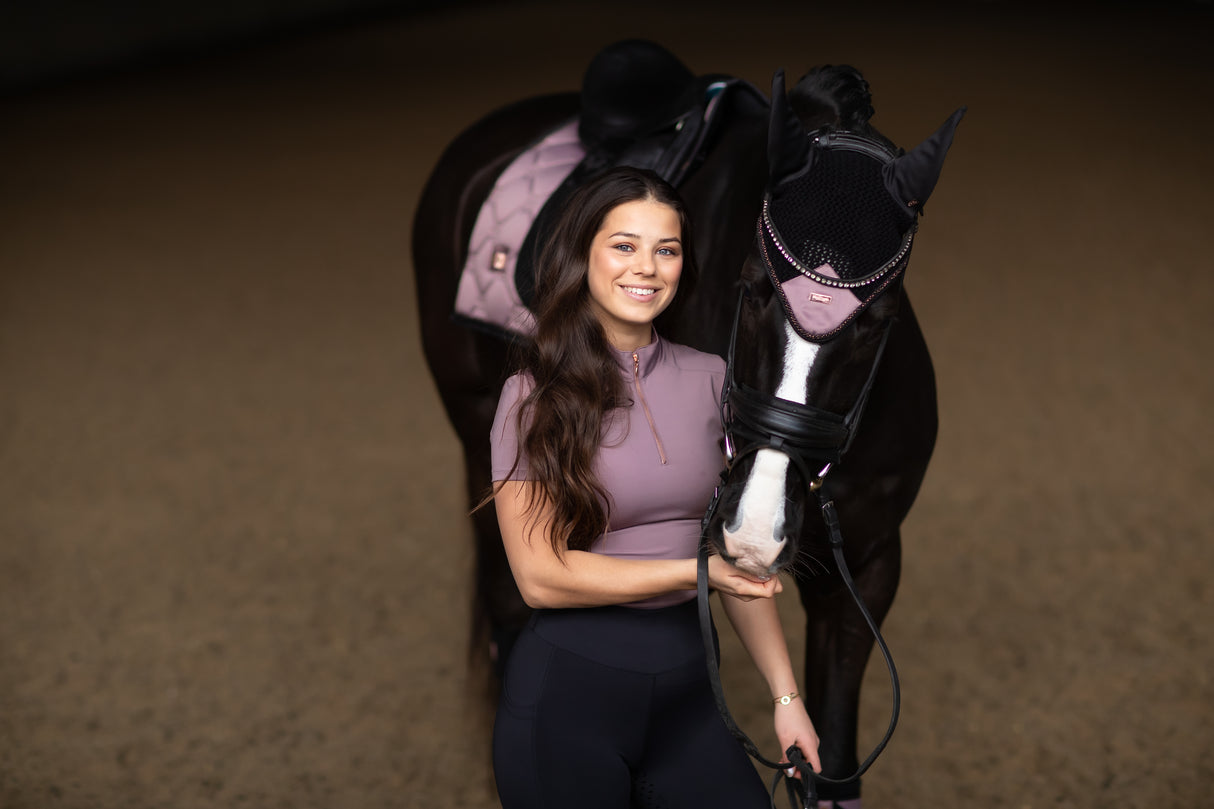 Equestrian Stockholm Ear Bonnet Anemone