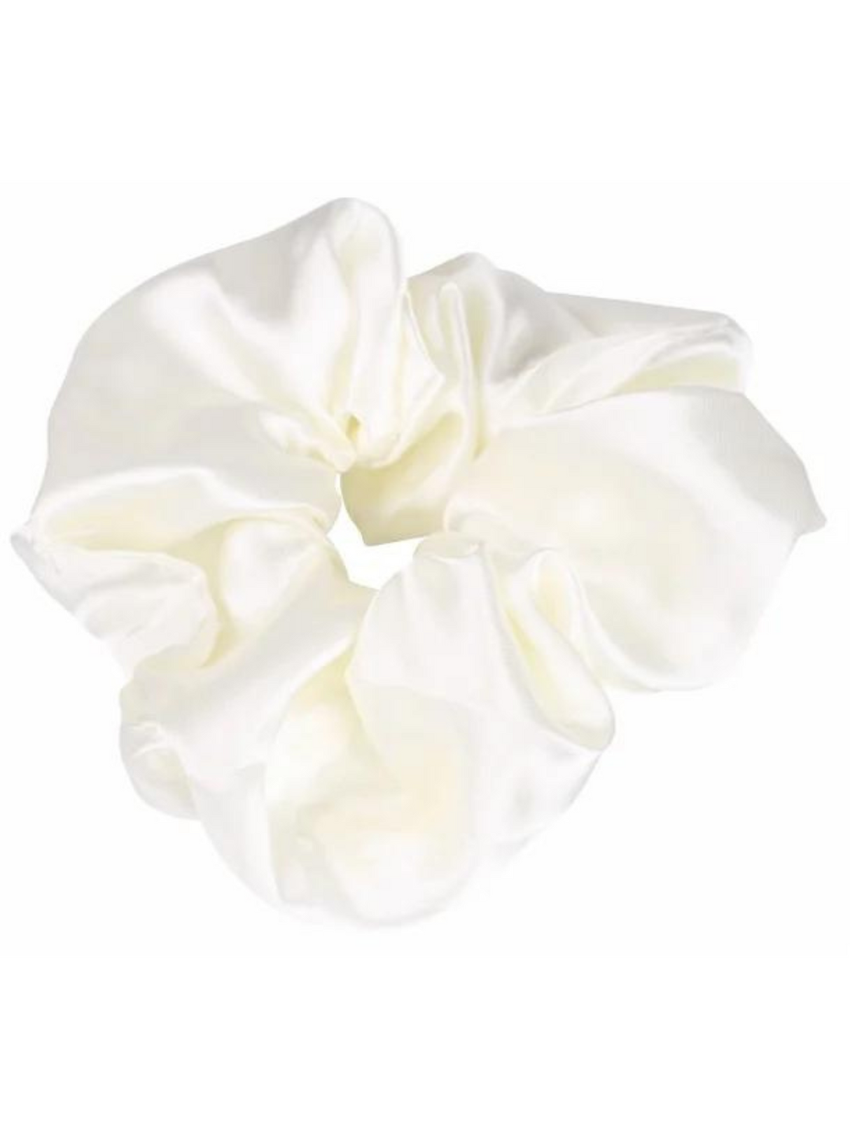 SD Design Satin Scrunchie Cream