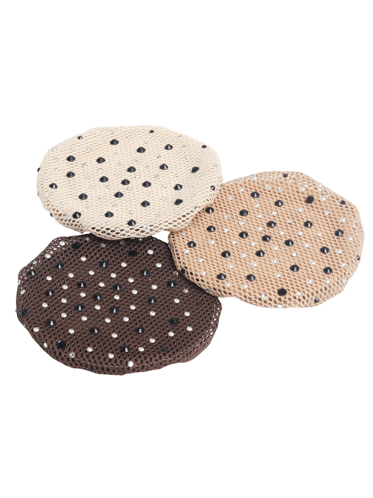 SD Design Clarissa Hair Net Black Crystal