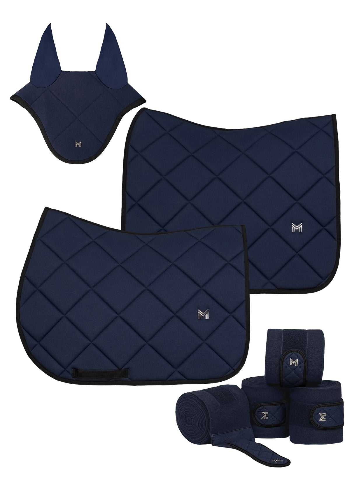 Maximilian Crew Jump Saddle Pad Navy