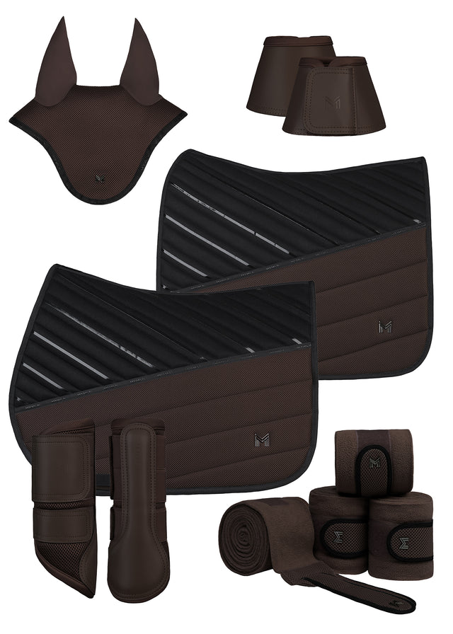 Maximilian Ego Jumping Saddle Pad Chocolate