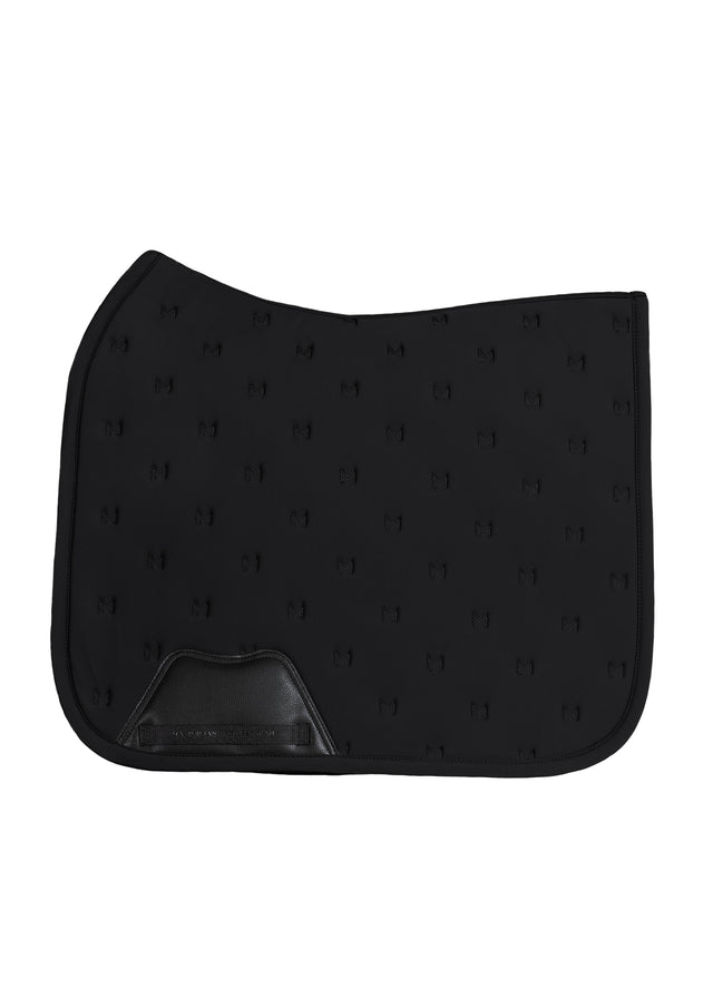 Maximilian Stamp Dressage Saddle Pad Black