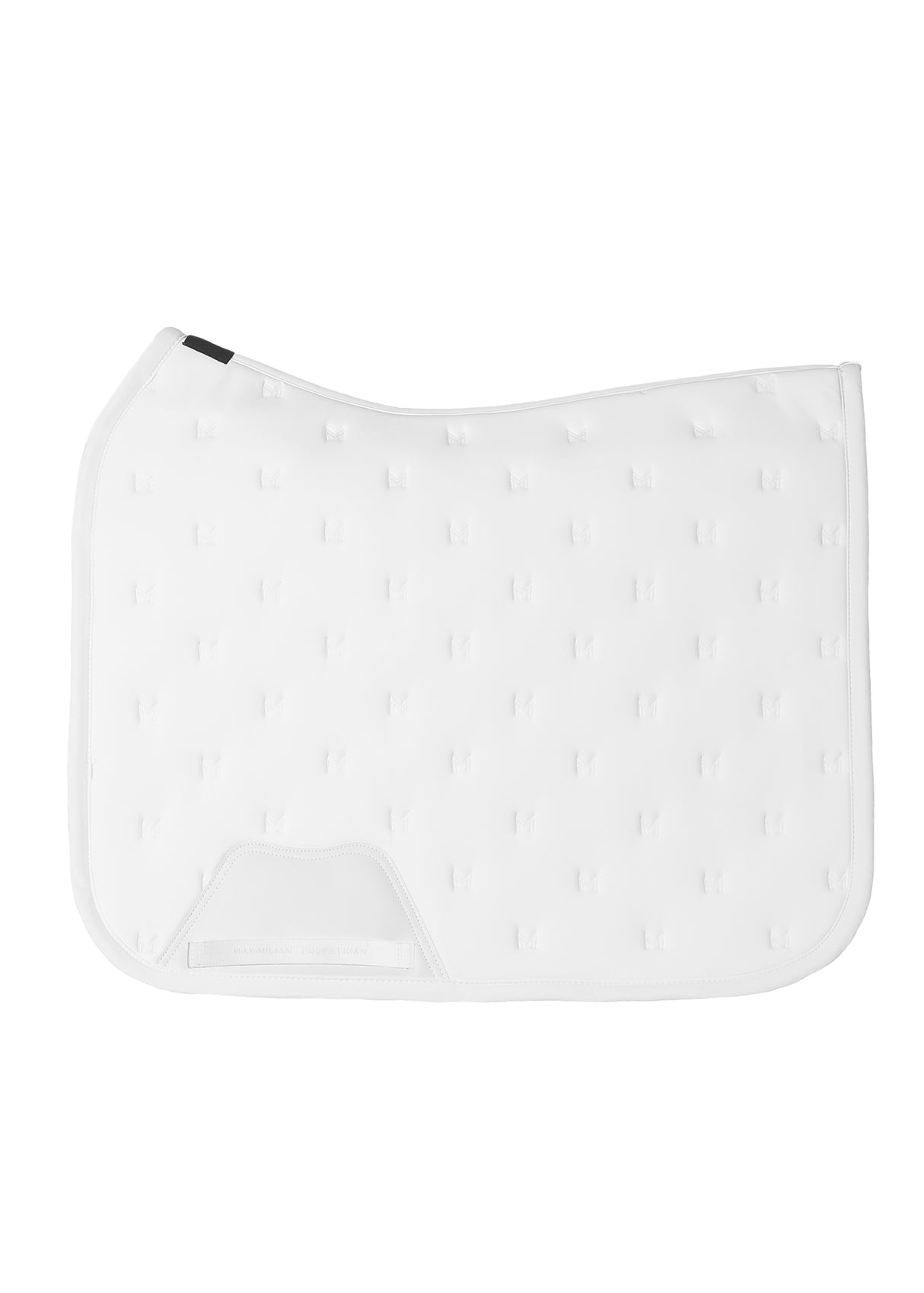 Maximilian Stamp Dressage Saddle Pad White