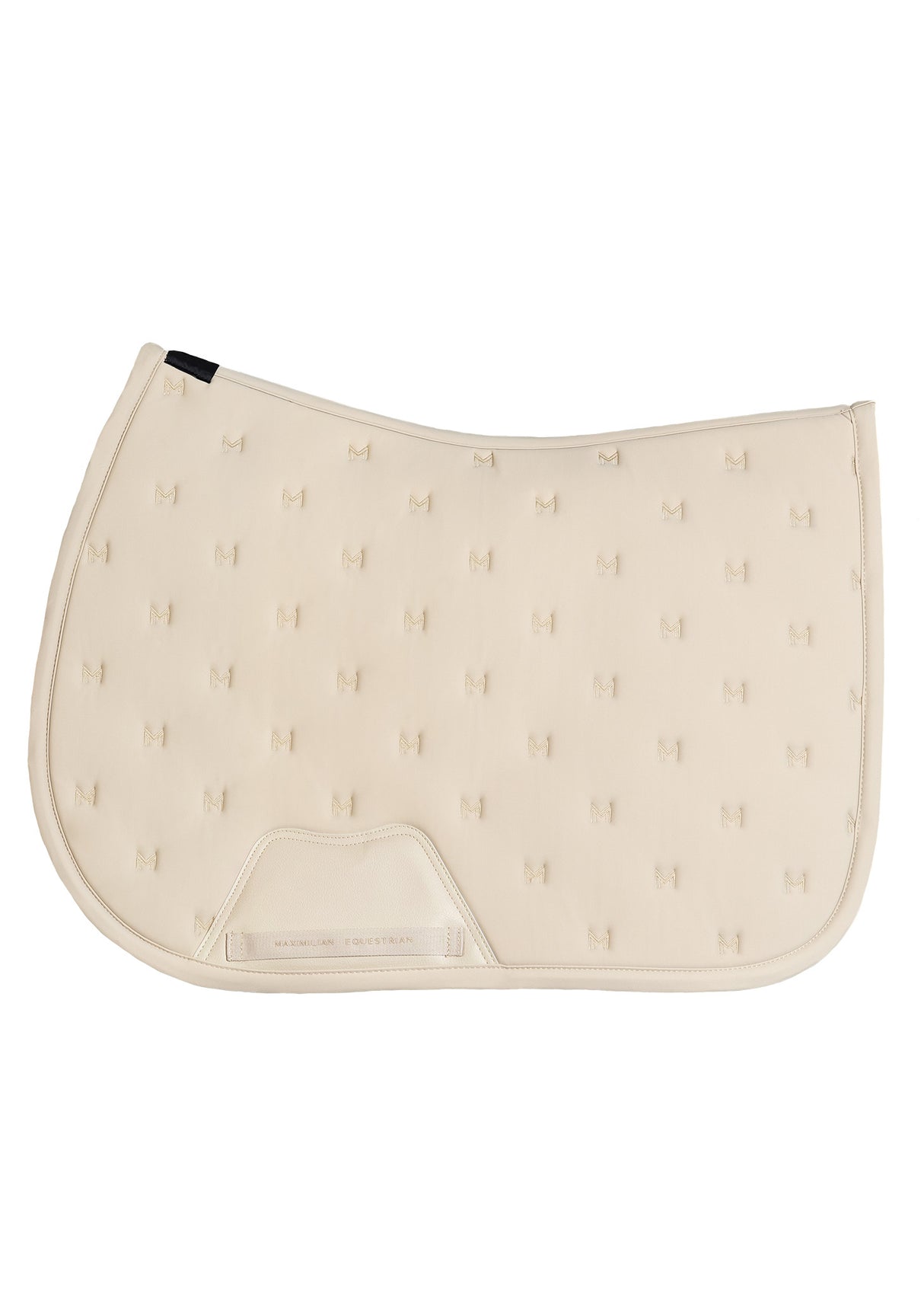Maximilian Stamp Jump Saddle Pad Sand