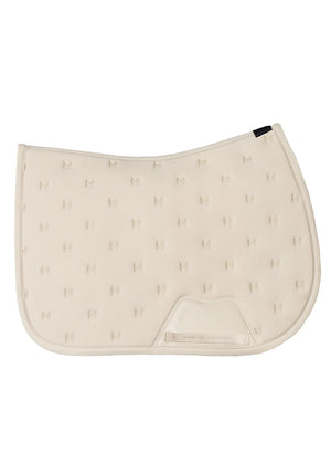 Maximilian Stamp Jump Saddle Pad Sand