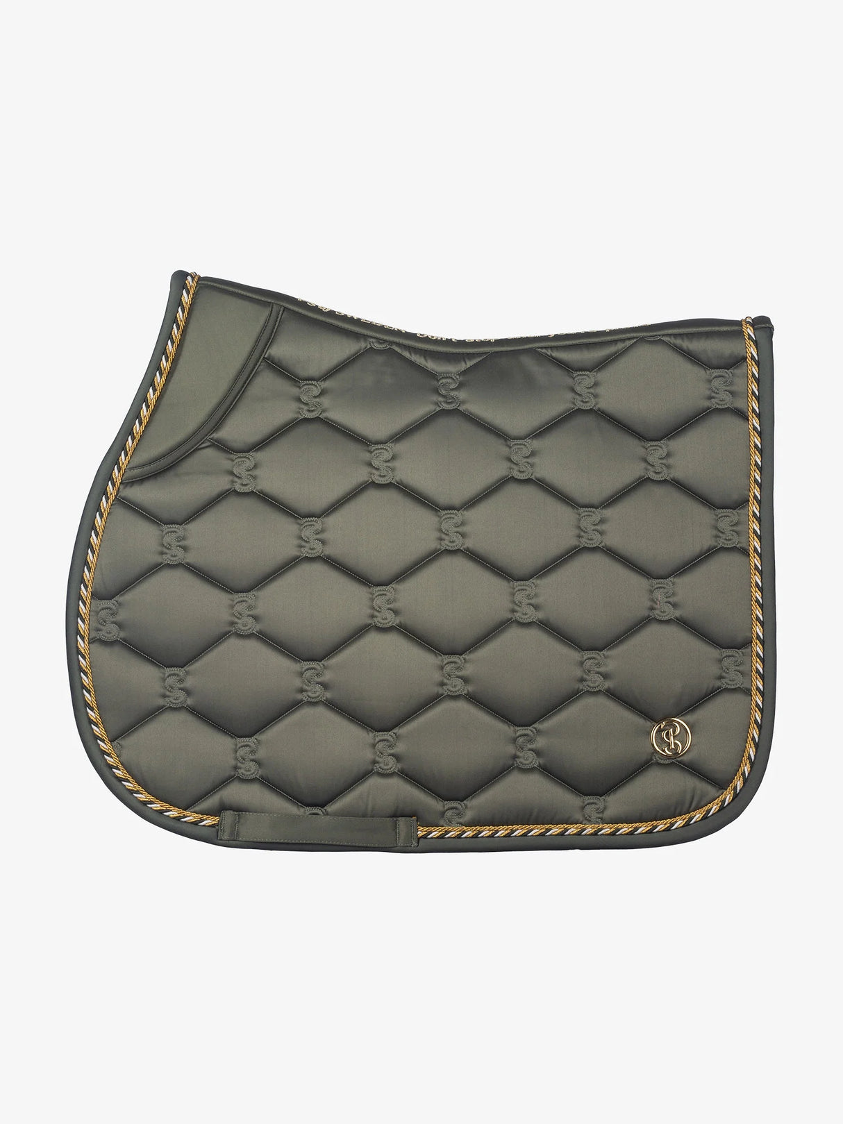 PS of Sweden Signature Jump Saddle Pad Vintage Green