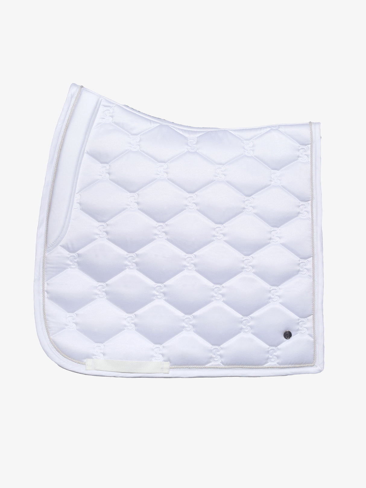 PS of Sweden Stardust Dressage Saddle Pad, Bandages & Ear Bonnet White