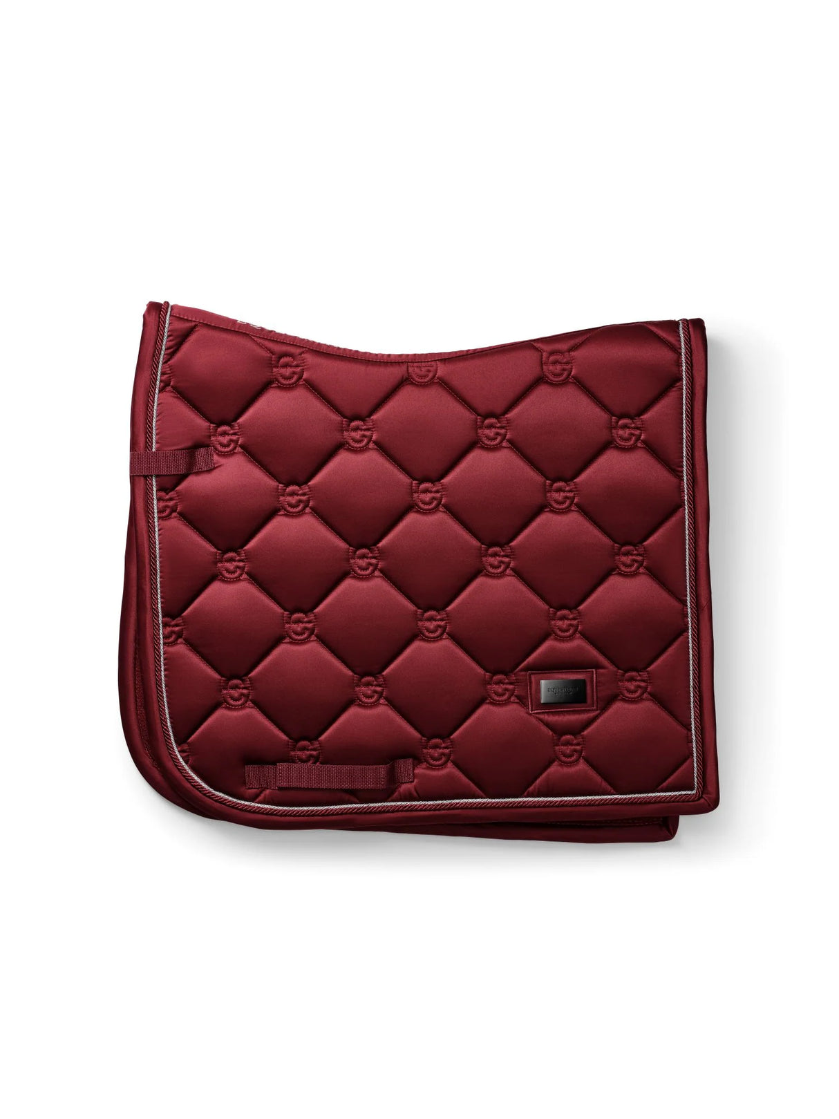 Equestrian Stockholm Dressage Saddle Pad Bordeaux