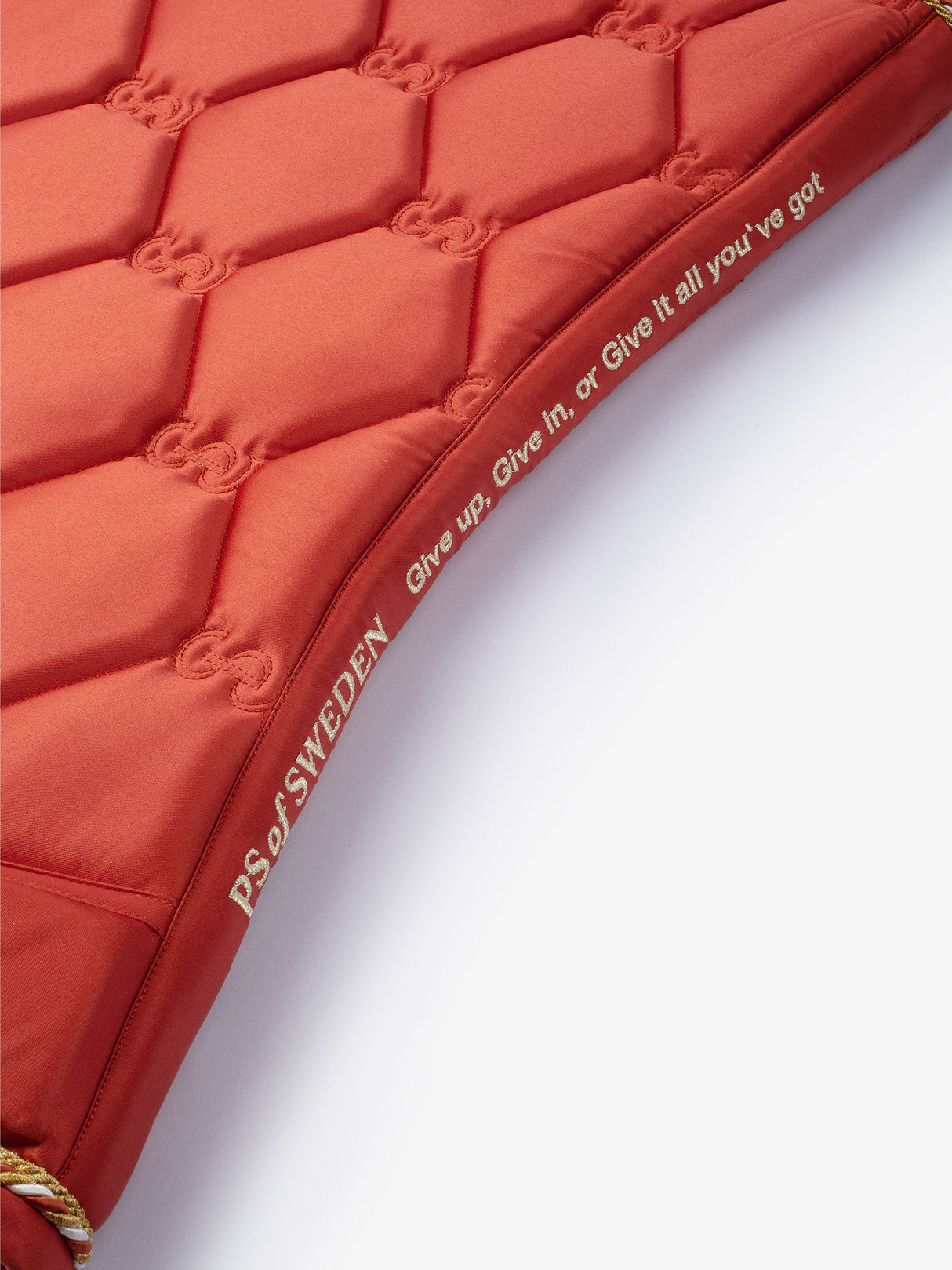 PS of Sweden Signature Dressage Saddle Pad Burnt Orange