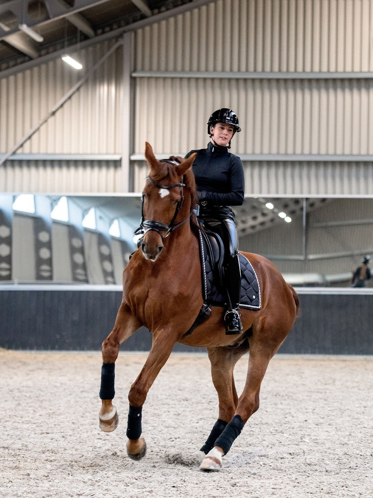 PS of Sweden Signature Dressage Saddle Pad Black