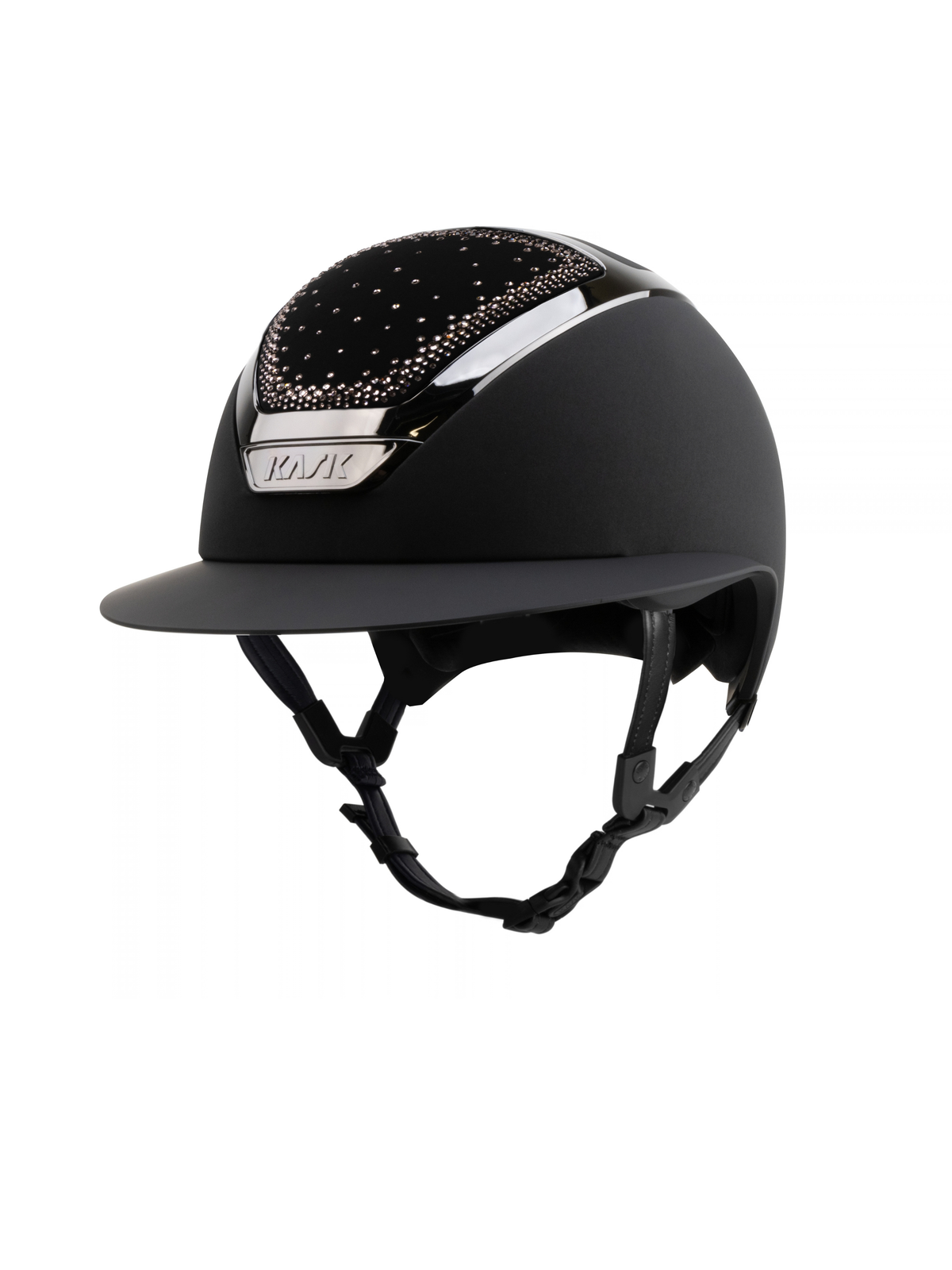 KASK Star Lady Chrome In-Out Helmet Black/Vintage Rose