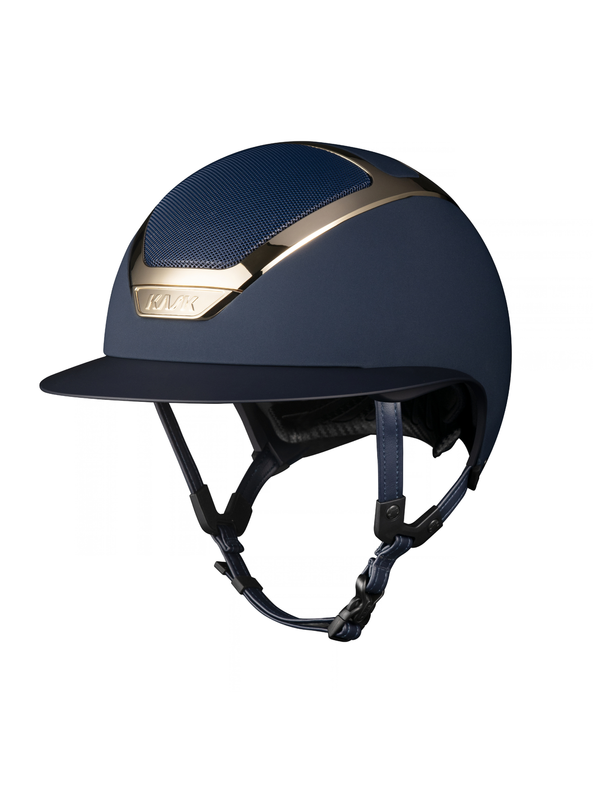 KASK Star Lady Chrome Helmet Navy/Gold