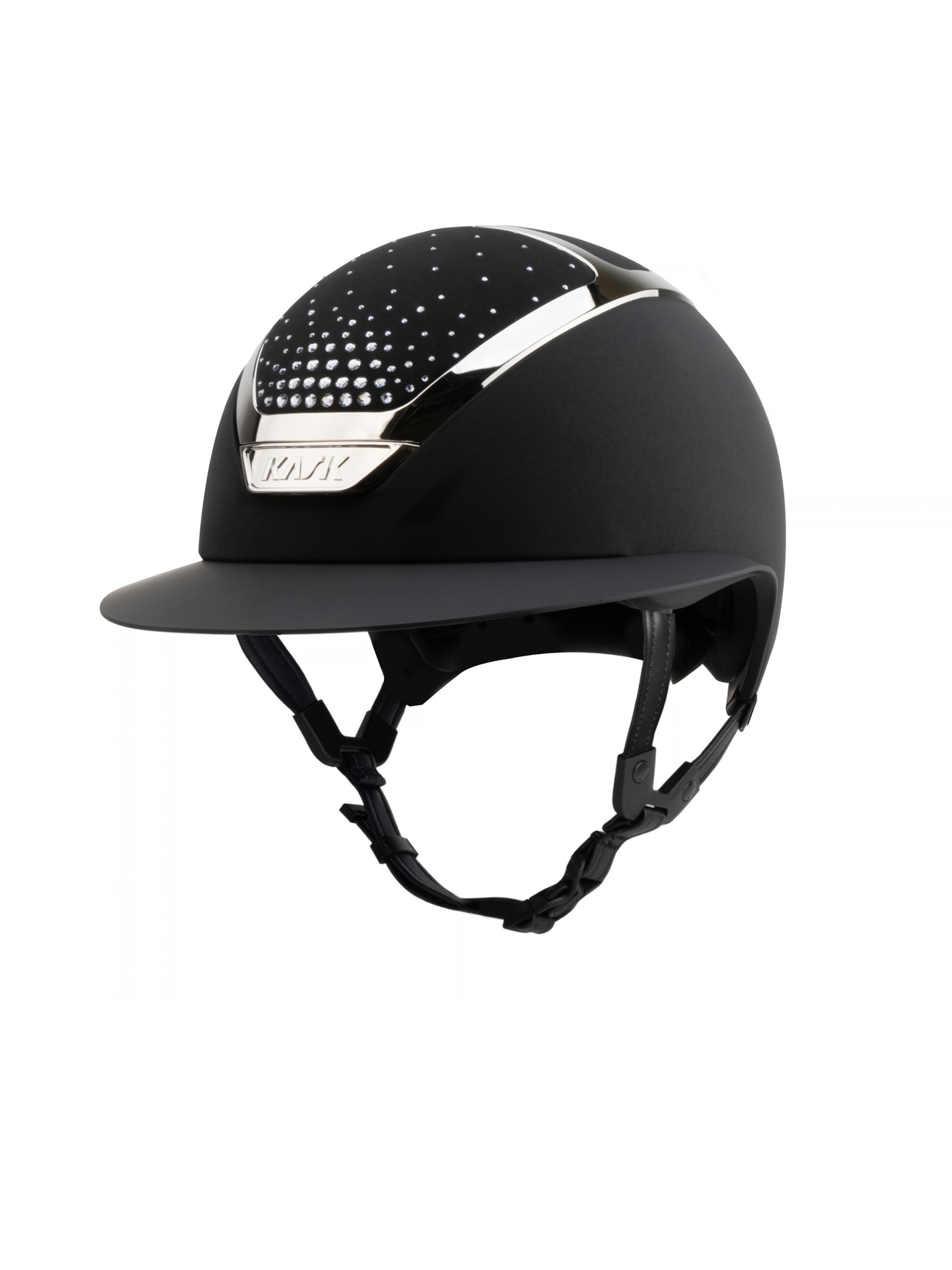 KASK Star Lady Chrome Passage Helmet Black/Crystal Shade