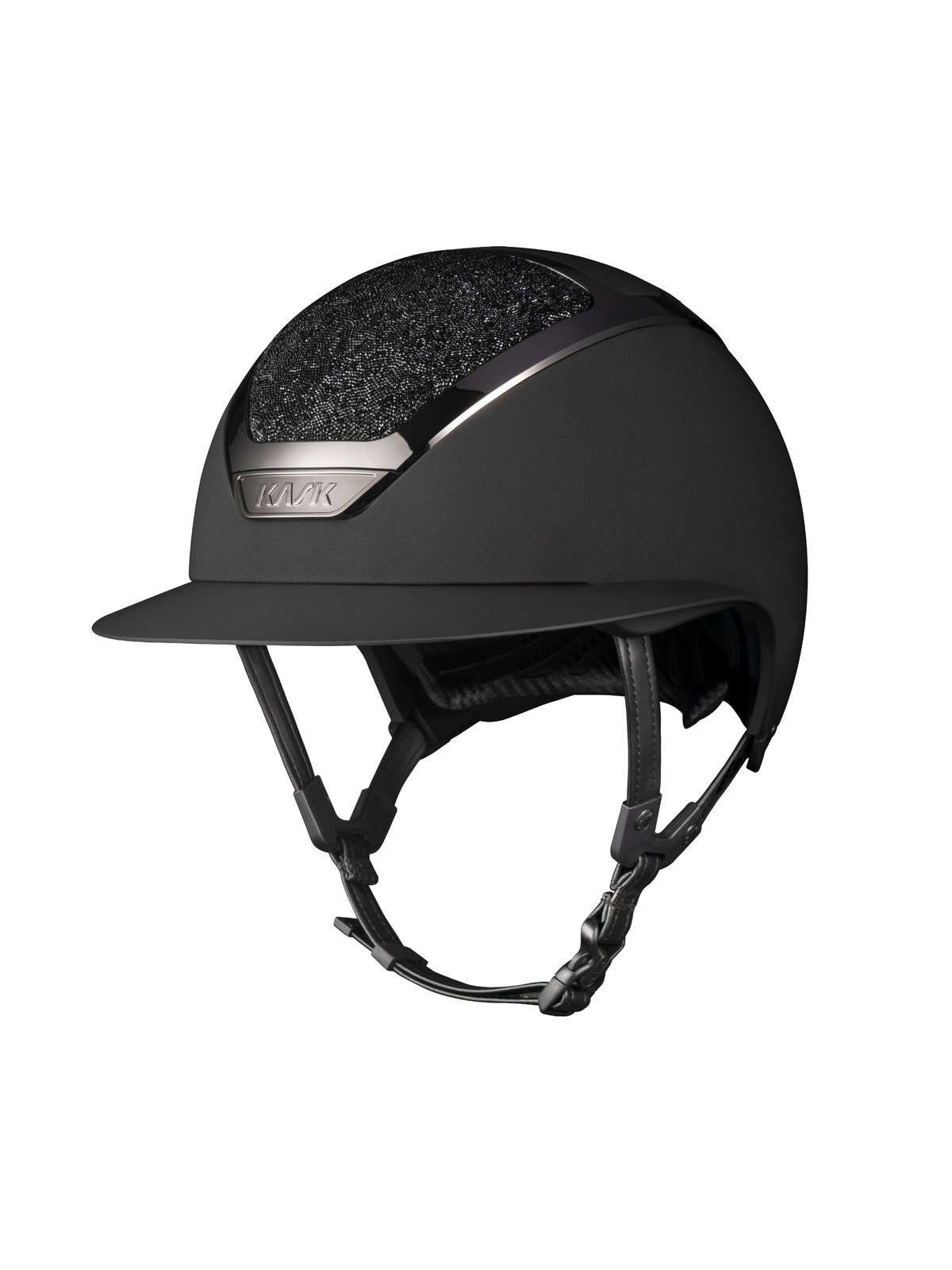 KASK Star Lady Chrome Swarovski Midnight Helmet Black