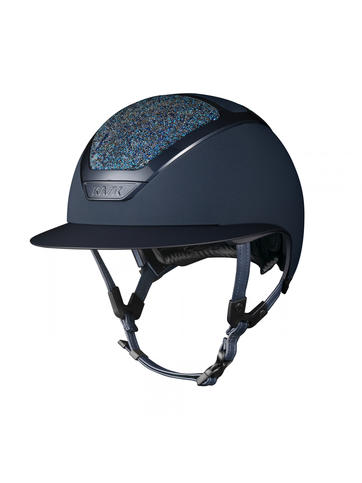 KASK Star Lady Chrome Swarovski Midnight Helmet Navy