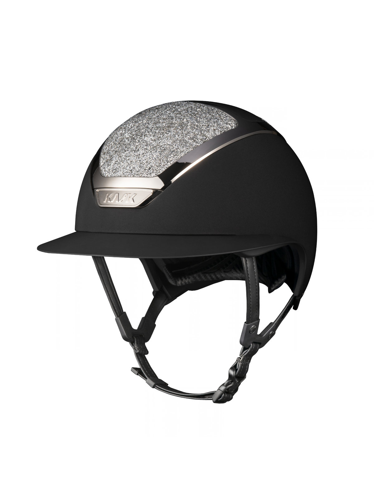 KASK Star Lady Chrome Swarovski Midnight Helmet Black/Silver