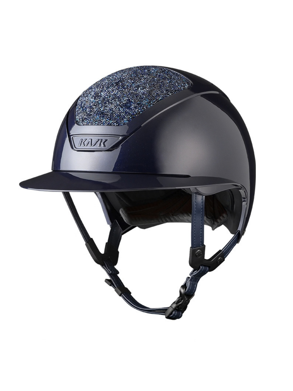 KASK Star Lady Pure Shine Swarovski Midnight Mixture Helmet Atlantic Blue/Abisso
