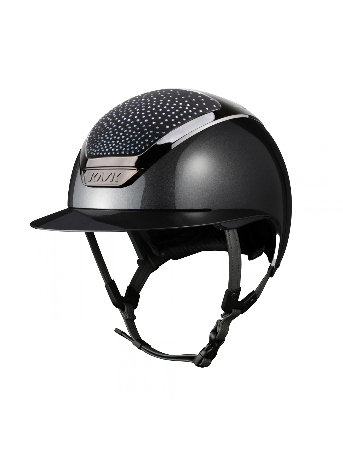 KASK Star Lady Pure Shine Waterfence Helmet Anthracite/Blue Montana