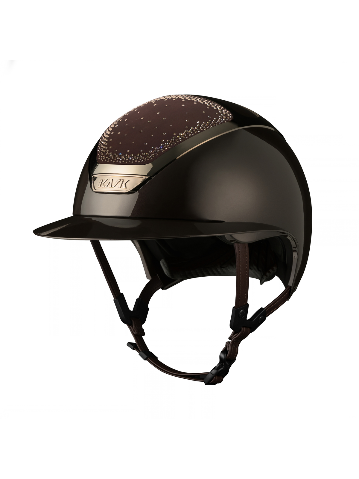 KASK Star Lady Pure Shine In-Out Helmet Espresso Brown/Greige