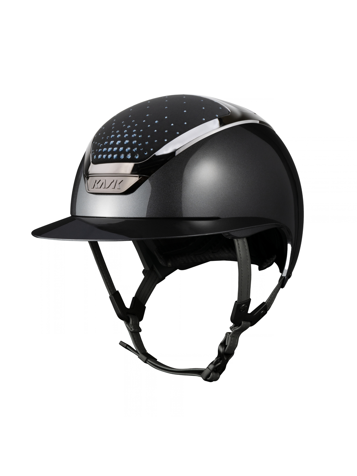 KASK Star Lady Pure Shine Passage Helmet Anthracite/Blue Montana