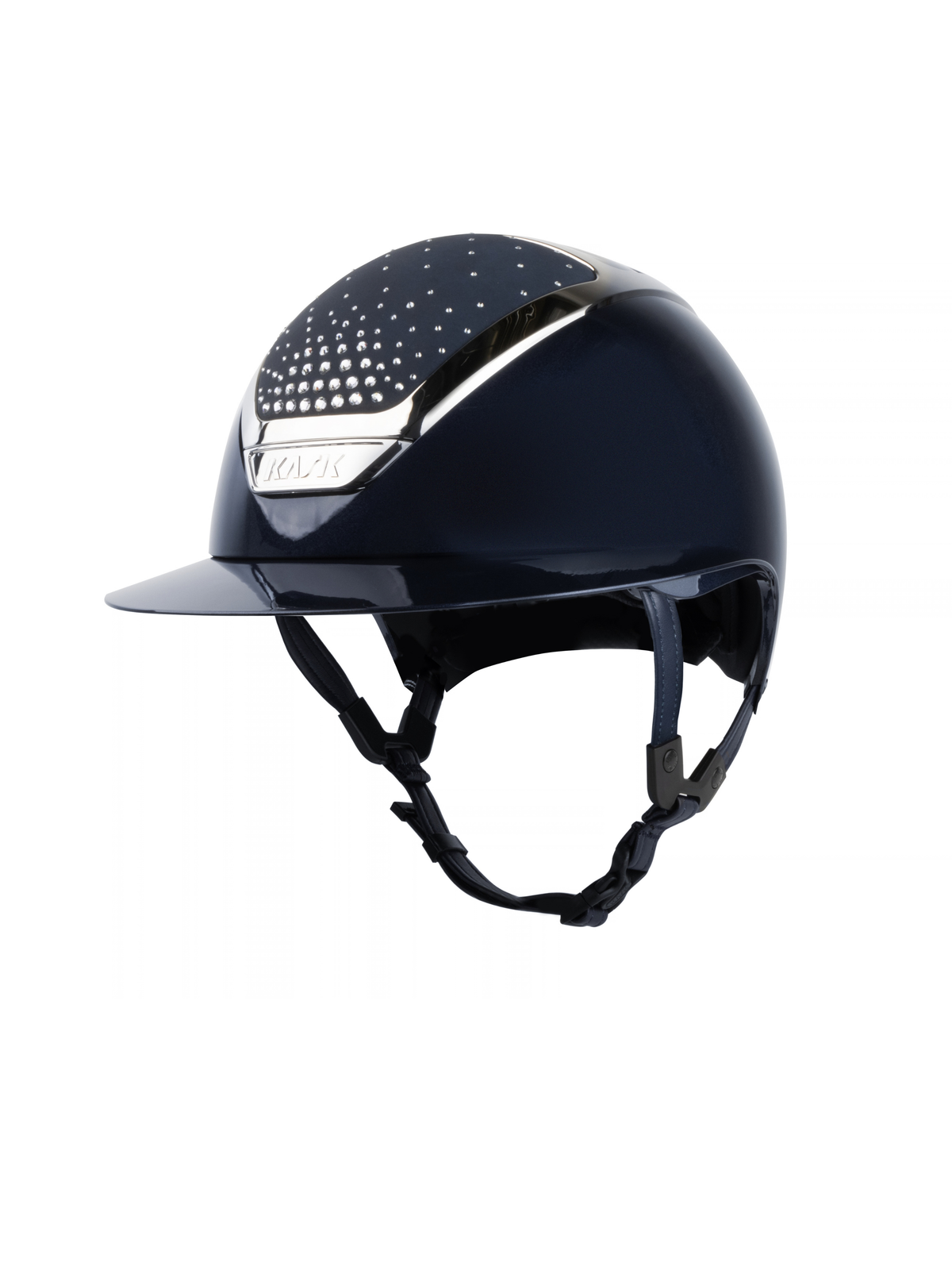KASK Star Lady Pure Shine Passage Helmet Atlantic Blue/Silver/Crystal Shade