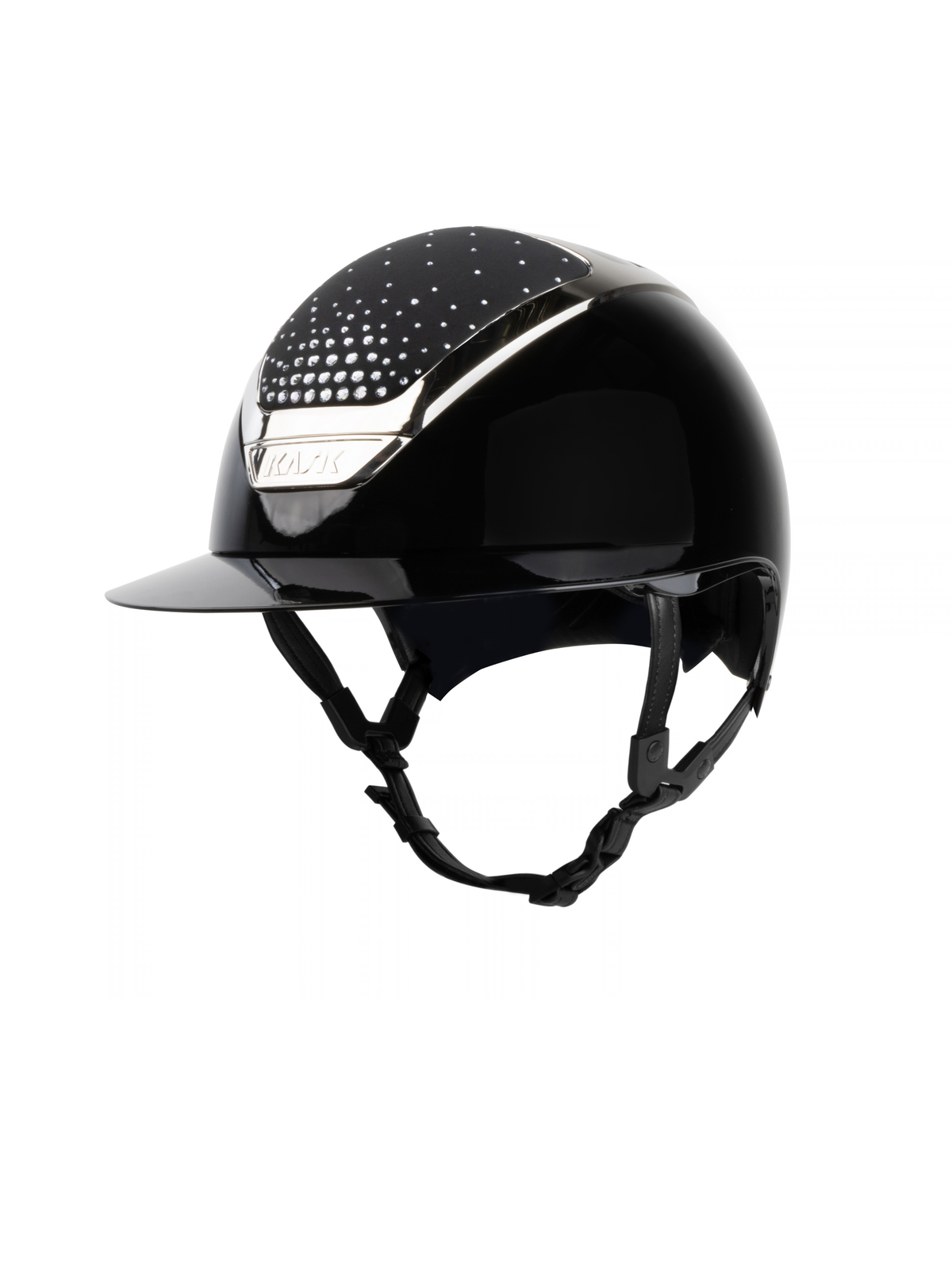 KASK Star Lady Pure Shine Passage Helmet Black/Silver/Crystal Shade