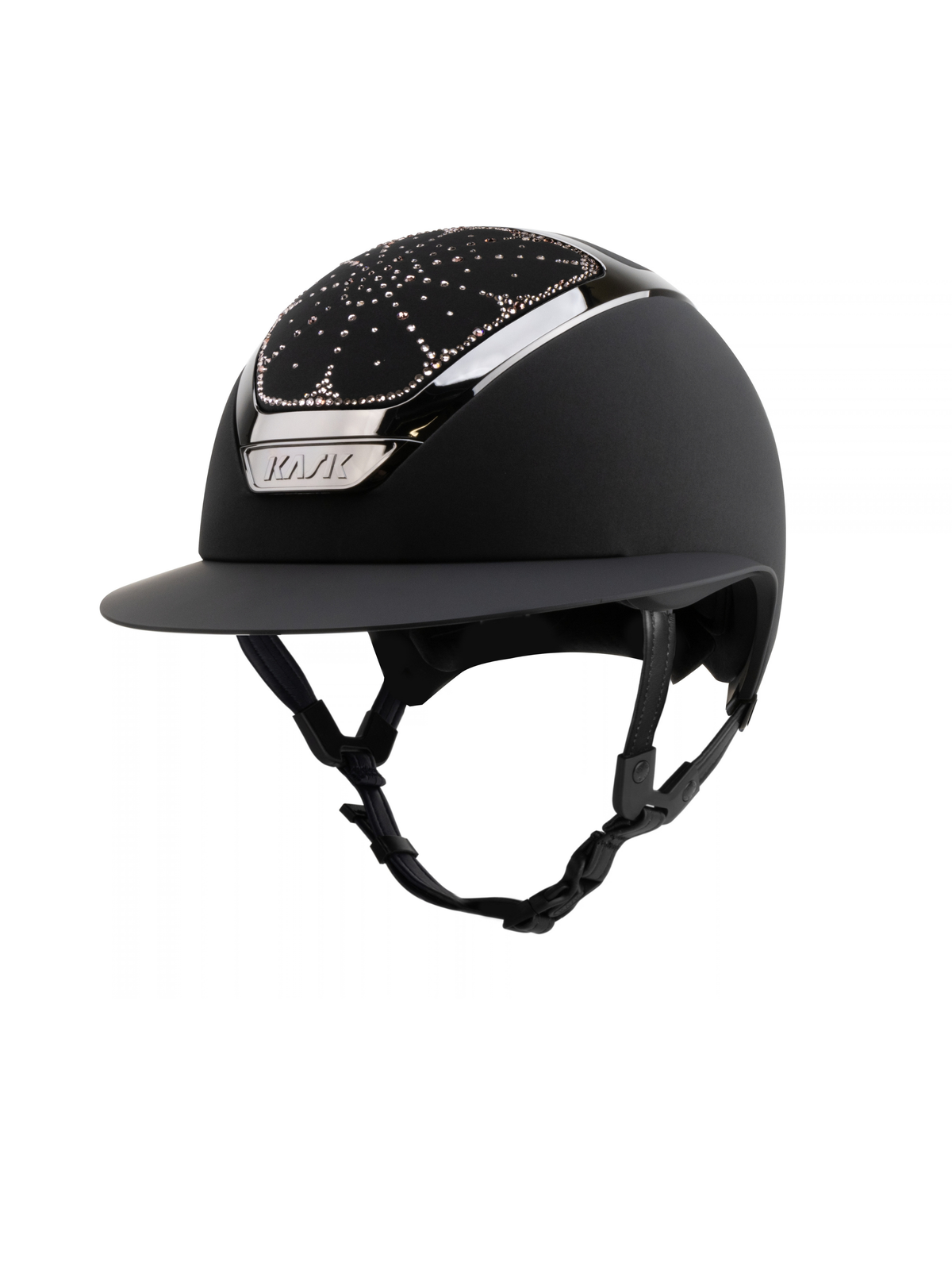 KASK Star Lady Chrome Riviera Helmet Black/Vintage Rose