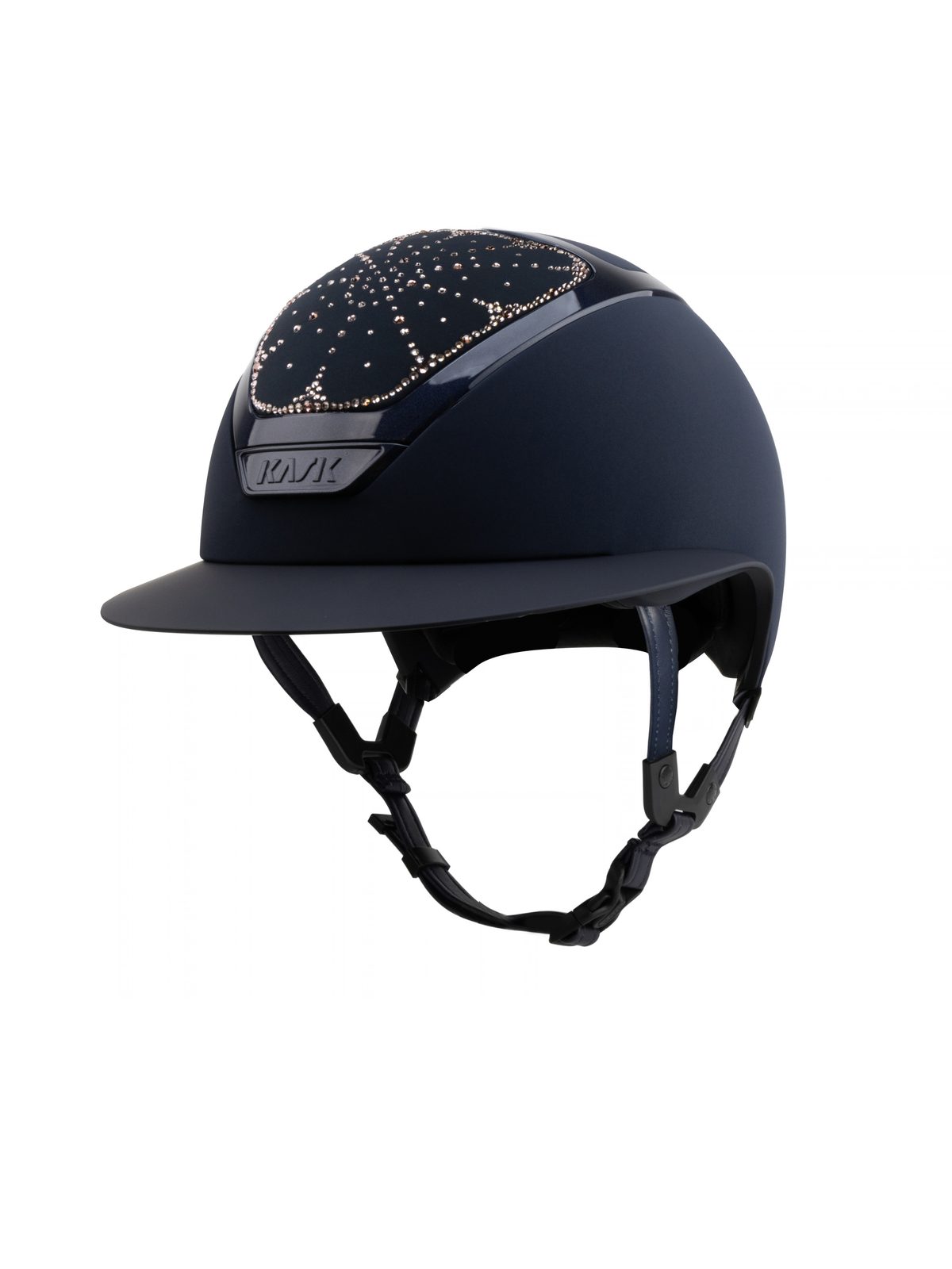 KASK Star Lady Chrome Riviera Helmet Navy/Vintage Rose