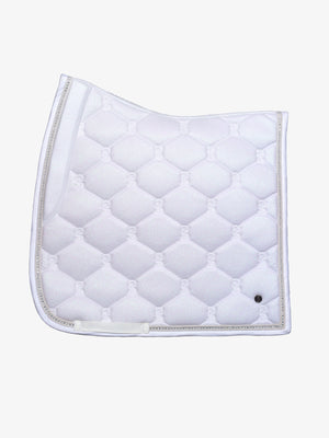 PS of Sweden Stardust Dressage Saddle Pad Sparkly White
