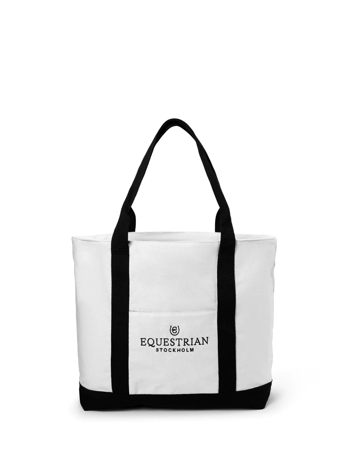 Equestrian Stockholm Tote Bag White
