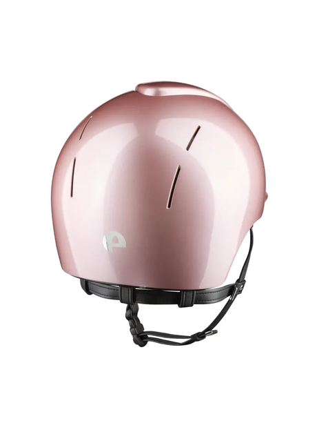 KEP Smart Nova Helmet Metal Polish Pink - Black Chinstrap