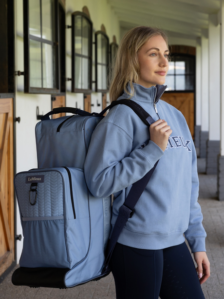 LeMieux Boot & Hat Bag Powder Blue