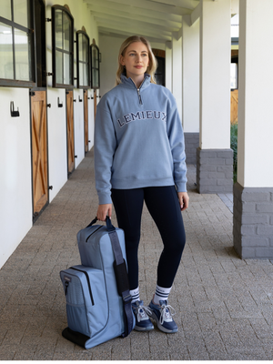 LeMieux Boot & Hat Bag Powder Blue