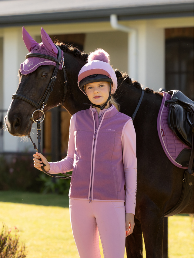 LeMieux Junior Bobbi Fleece Mallow