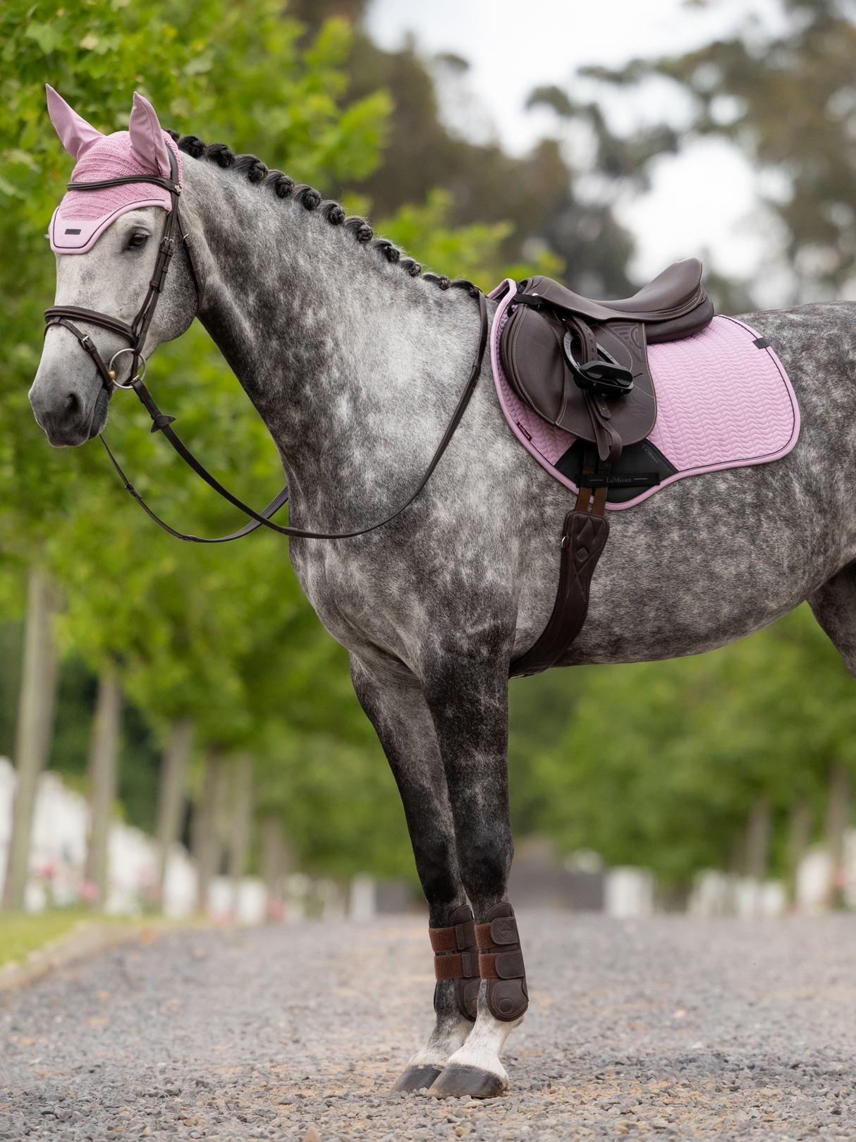 LeMieux Essence Close Contact Jump Saddle Pad Fondant