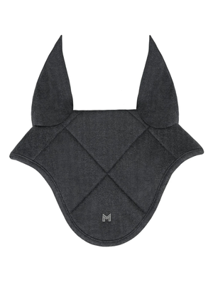 Maximilian Herringbone Ear Bonnet Graphite