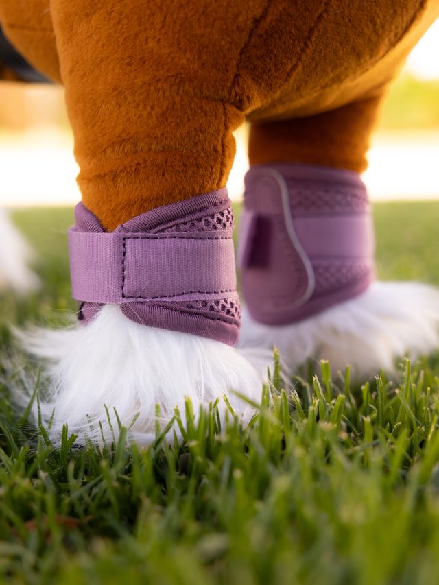 LeMieux Toy Pony Mesh Brushing Boots Mallow