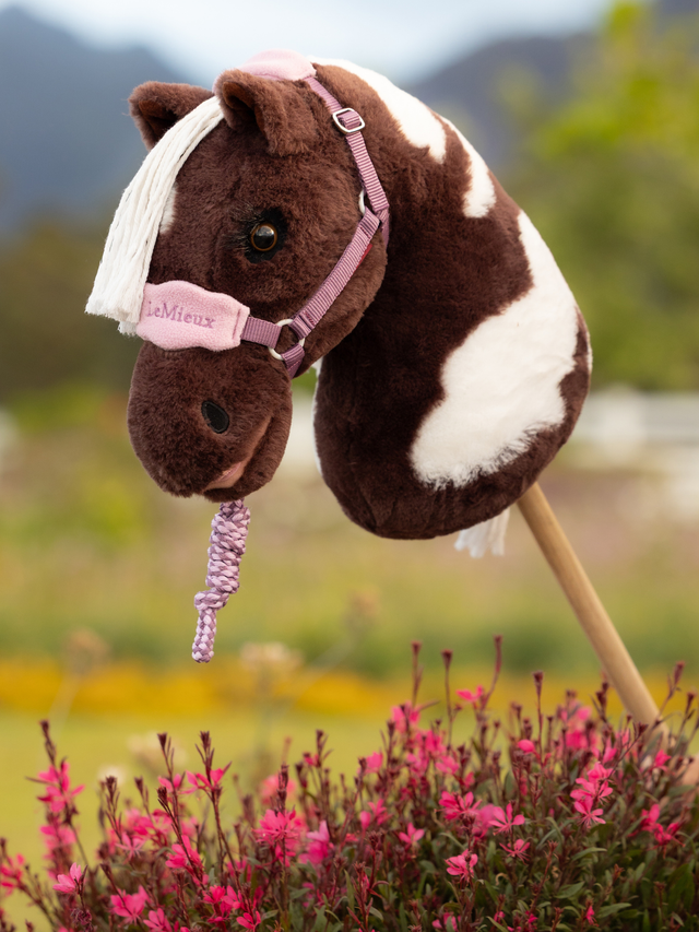 LeMieux Hobby Horse Vogue Headcollar and Leadrope Mallow