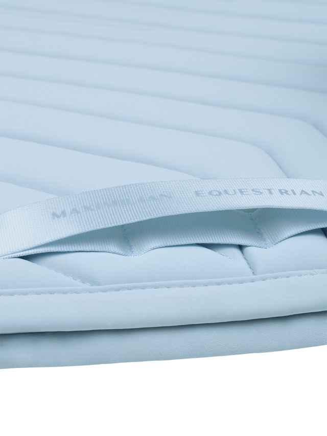 Maximilian Delta Dressage Saddle Pad Aqua