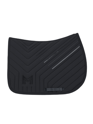 Maximilian Delta Jump Saddle Pad Black