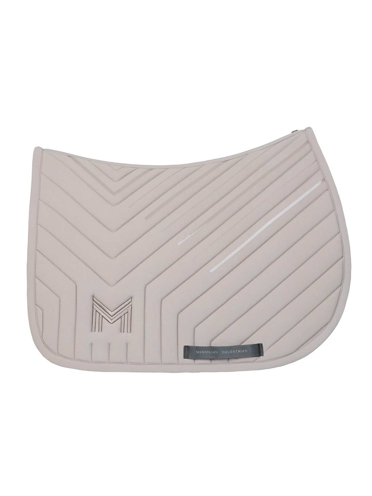 Maximilian Delta Jump Saddle Pad Taupe