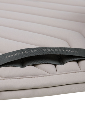 Maximilian Delta Jump Saddle Pad Taupe