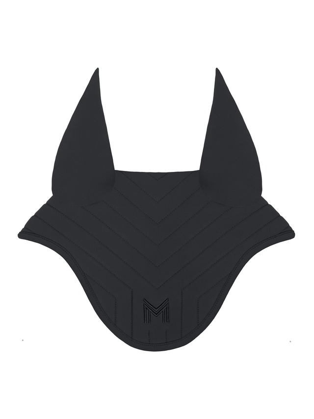 Maximilian Delta Ear Bonnet Black