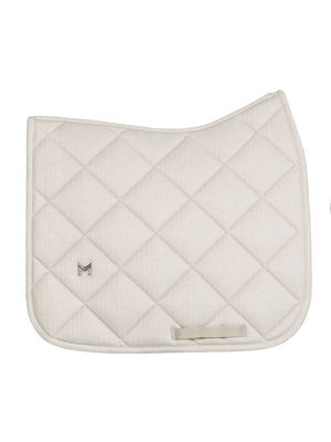 Maximilian Herringbone Dressage Saddle Pad Beige