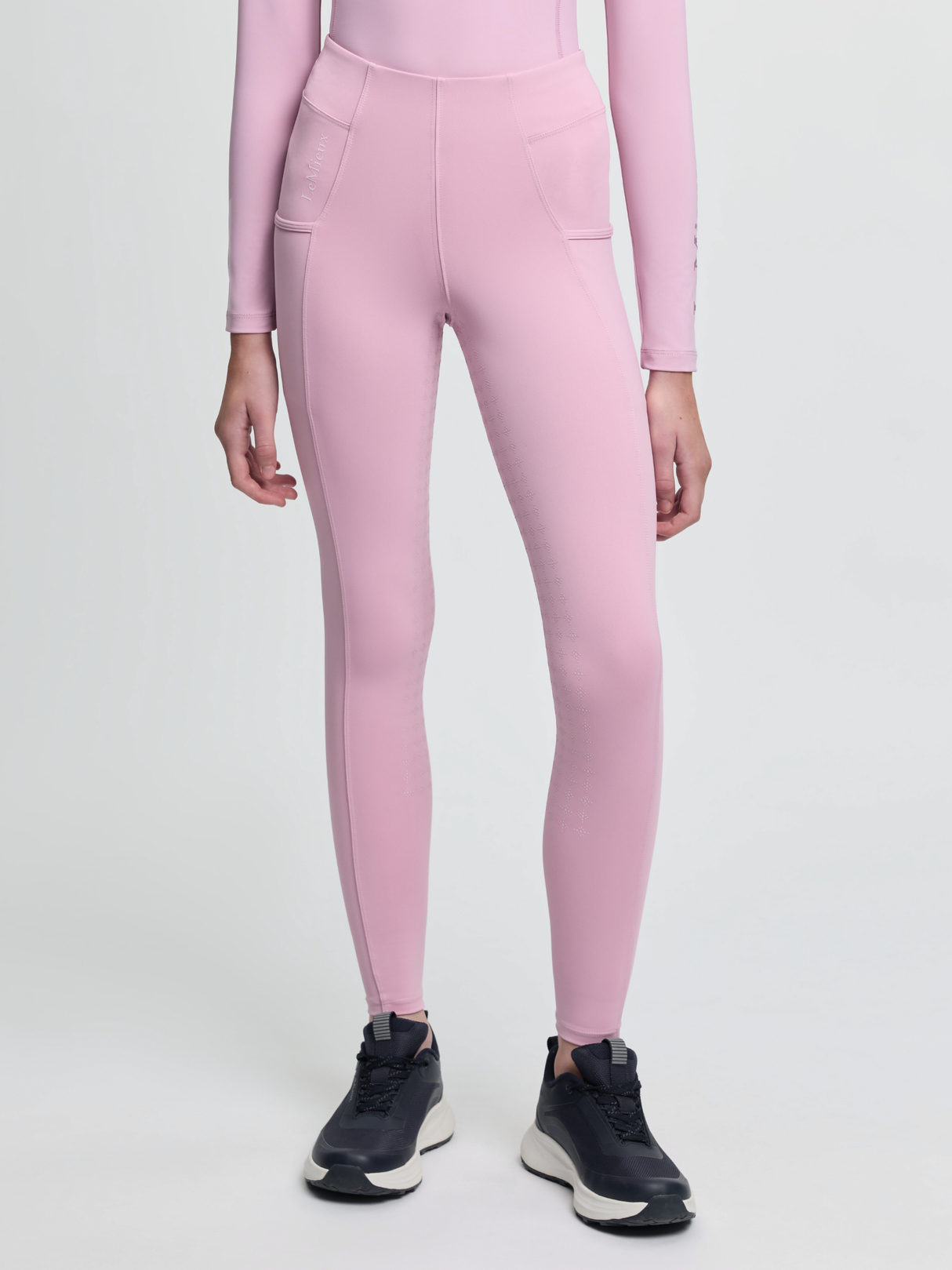 LeMieux Young Rider Orla Pull On Breeches Fondant