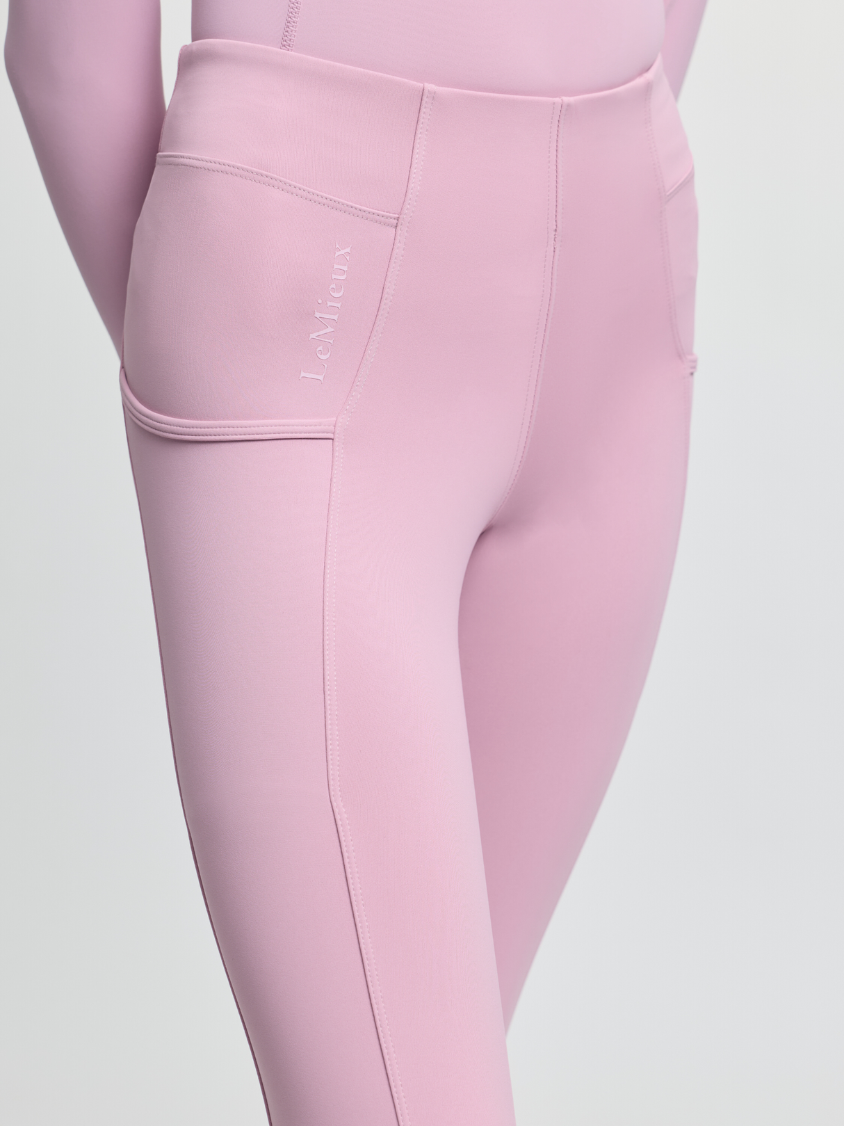 LeMieux Young Rider Orla Pull On Breeches Fondant