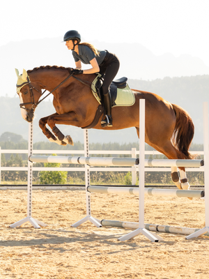 LeMieux Suede Close Contact Jump Saddle Pad Macaron